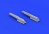 Eduard 672076 Beaufighter Mk. X exhausts 1/72 (AIRFIX)